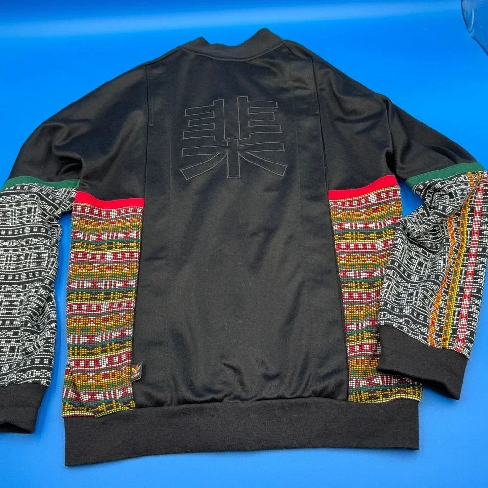 Adidas Pharrell‎ Williams Track Jacket Multicolor Pattern Mens Small